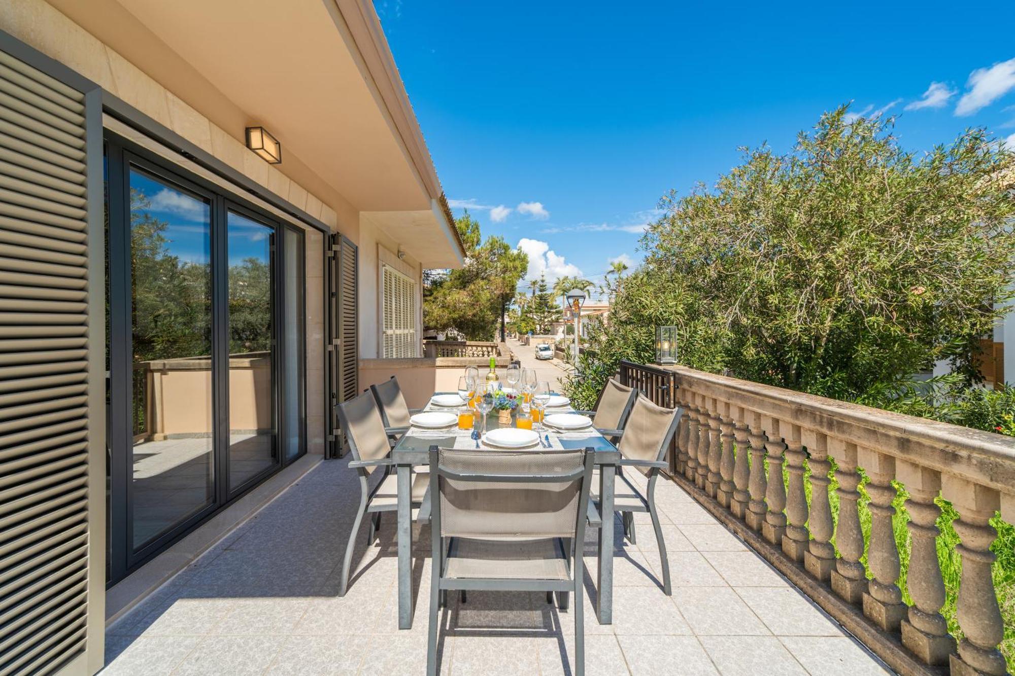 Villa Can Canta Natura Park House At Platja De Muro Beach Bagian luar foto